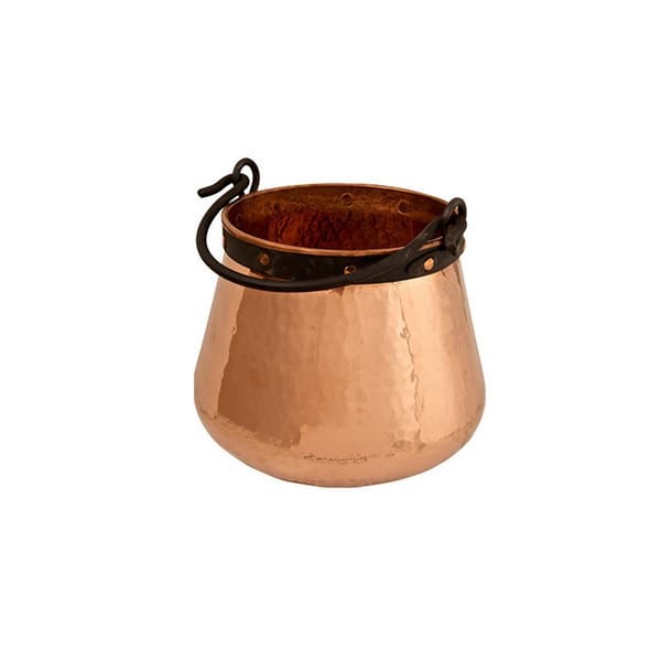 Cauldron - jernhåndtag, kobber, liter:20 liter