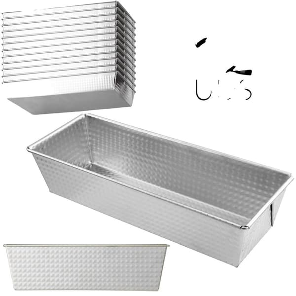 Kakform, Non-stick, Hög värmefördelning, 12 PAs-20x12x8cm