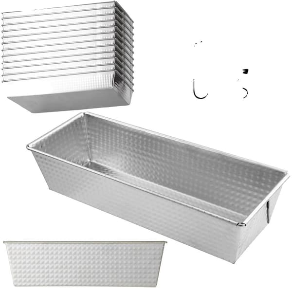 Kakform, Non-stick, Hög värmefördelning, 12 PAs-20x12x8cm