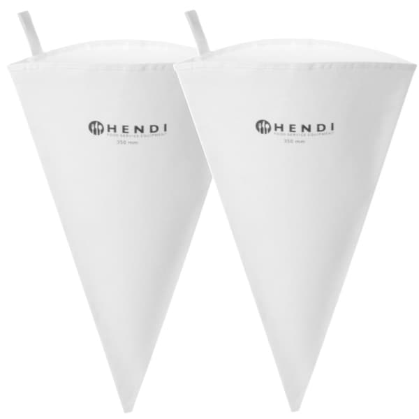 Konditorpose til pynt og pynt, 35 cm, sæt med 2 - Hendi 550229