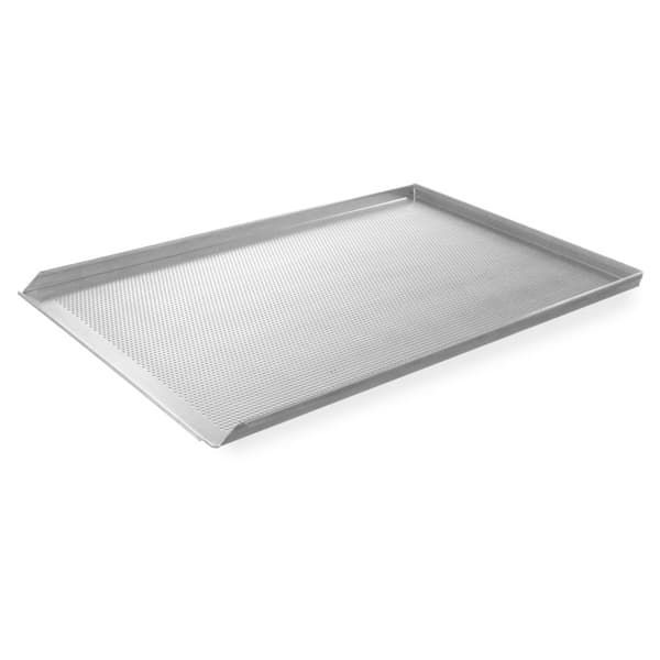 Perforerad bakplåt för konfektyr 60x40cm 3 kanter - Hendi 808214