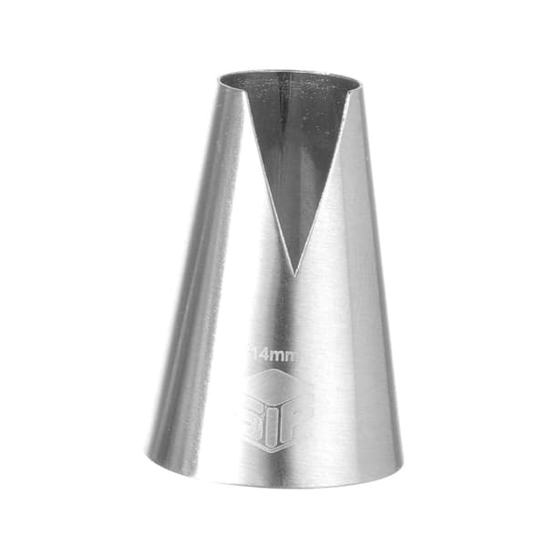 Konditorpose dysespids til dekoration LETTER V 14mm - HENDI 551233