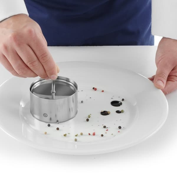 Kockens konfektring för tårtor och fat, diameter 80x(H)45mm Hendi 512142