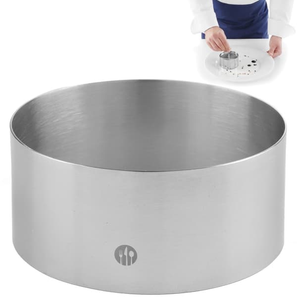 Kockens konfektring för tårtor och fat, diameter 80x(H)45mm Hendi 512142