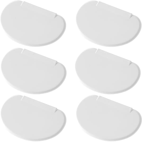 Makeiskaavin taikinaa varten PUOLIPYÖREÄ 159x103mm - SETTI 6 kpl. - HENDI 554159