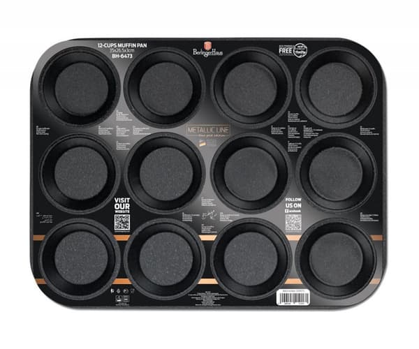 BAGEFORM TIL 12 MUFFINS BERLINGER HAUS BH-6473