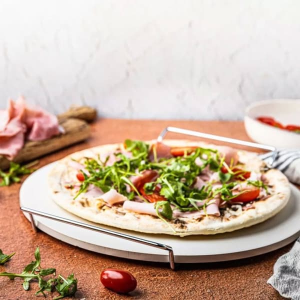 Ildfast lersten til bagning og servering af pizza 33 cm Klausberg Kb-7788 Lumarko!