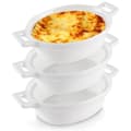 Miniatyrbillede 1 af 6: Porcelænsbageskåle 3 stk. ovale Lumarko!