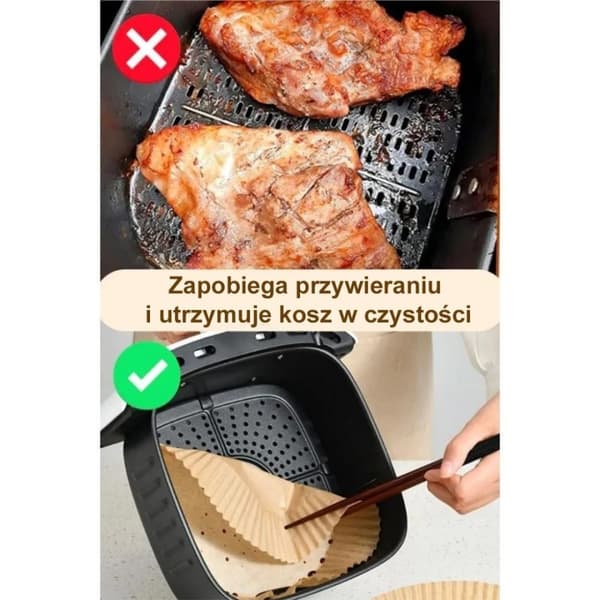 Pappersinsats för fritös 20 cm 100 st. 3327 Lumarko!