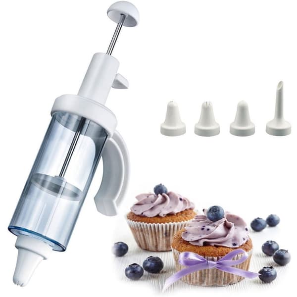 Westmark Garnish Sprøjte 180 ml Hvid/Transparent