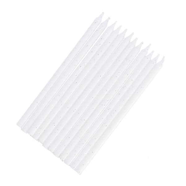 Patisse Fødselsdagslys 14 cm 12 Stk Hvid