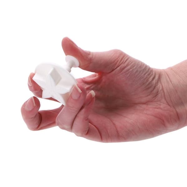 Patisse Cookie Cutter ark med pusher 3-delt hvid