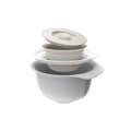 Miniatyrbillede 2 af 4: Rotho Fresh røreskål med stænkdæksel 4L Cool Grey