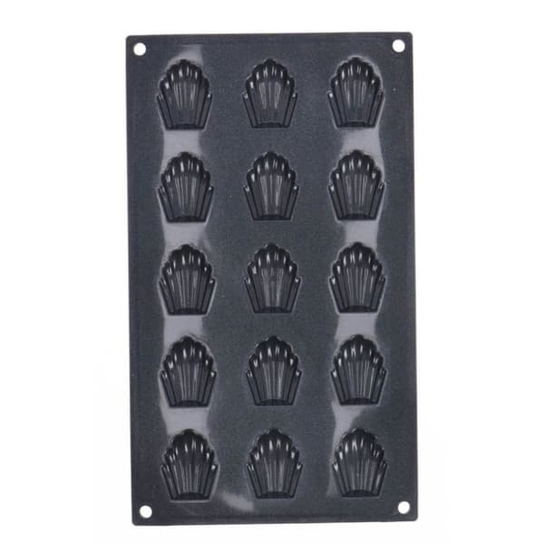 Patisse Mini Madeleine Form 15 Sektioner 29x17 cm Svart/Silikon