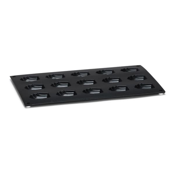 Patisse Mini Madeleine Form 15 Sektioner 29x17 cm Svart/Silikon