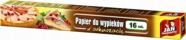 Bakplåtspapper Jan Niezbędny 16st