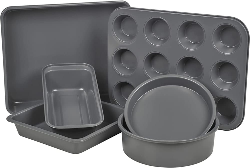 Homiu non-stick bakplåt, set med 6 st