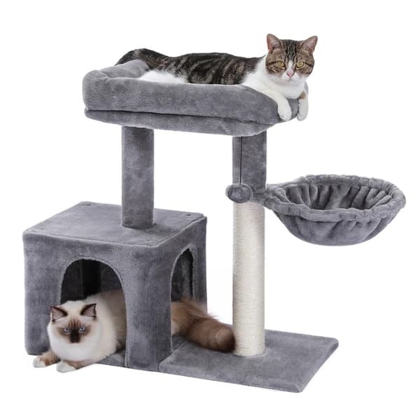 Kattträd, Sisal-klädd klöspelare, Djup hängmatta