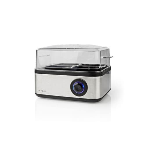 Äggkokare NEDIS 8ägg 500W alu/svart
