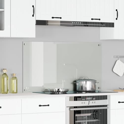 Kök Backsplash Klar Härdat Glas 110x60x0.6 cm