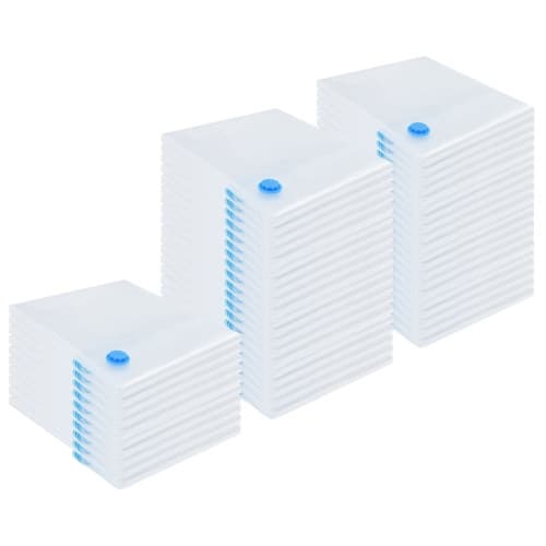 Vakuum Förvaringspåsar, 50-pack, 100x80 cm