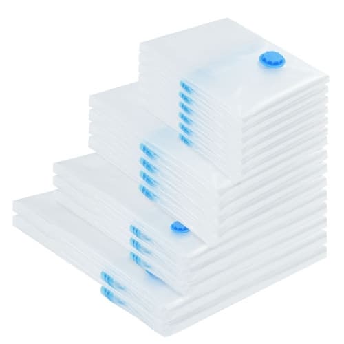 Vakuumförvaringspåsar - 15 Pack, 4 Storlekar