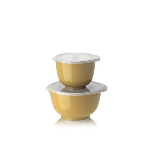 Rosti - NEW Margrethe bowls, Set of 2 + lids - Curry