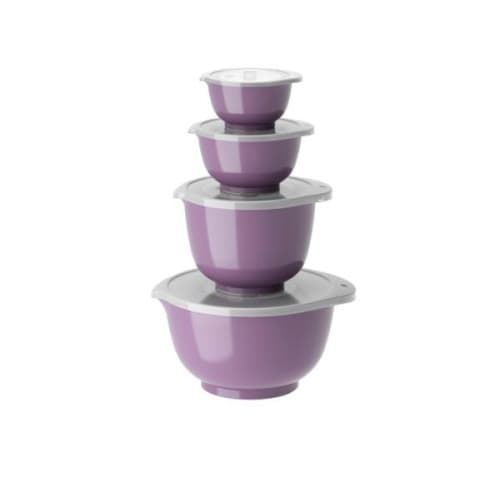 Rosti - Margrethe Bowls - Set of 4 + Lids (Lavender)