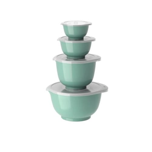 Rosti - Margrethe Bowls - Set of 4 + Lids (Nordic Green)