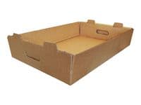 Wellpappback Bröd 595x395x110mm 50/FP
