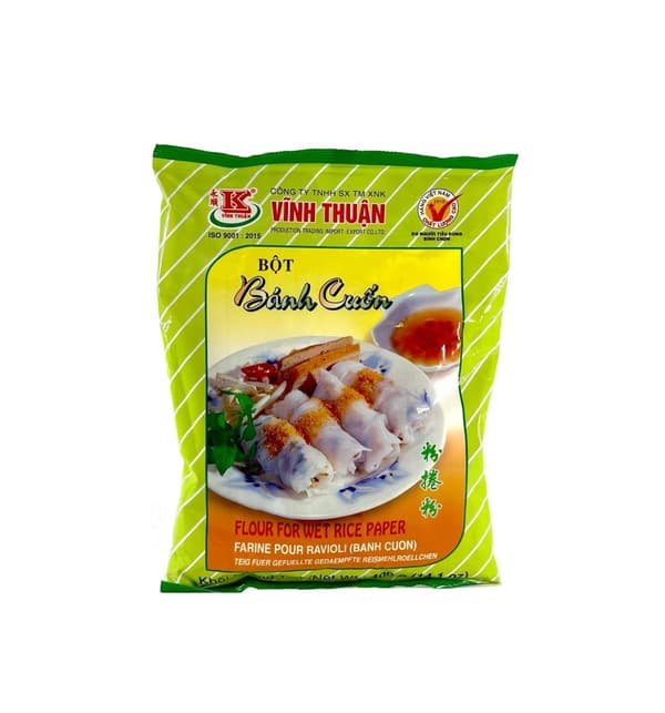 Mjöl för Bánh Cuón/Rispapper 400g - Vinh Thuan Vietnam