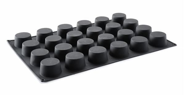 MUFFIN silikoneform, 570x375x(H)40mm Grundvariant