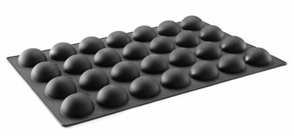SEMI-SPHERE silikoneform, 600x395x(H)35mm Grundvariant