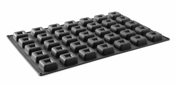 SQUARE silikoneform, 570x375x(H)25mm Grundvariant