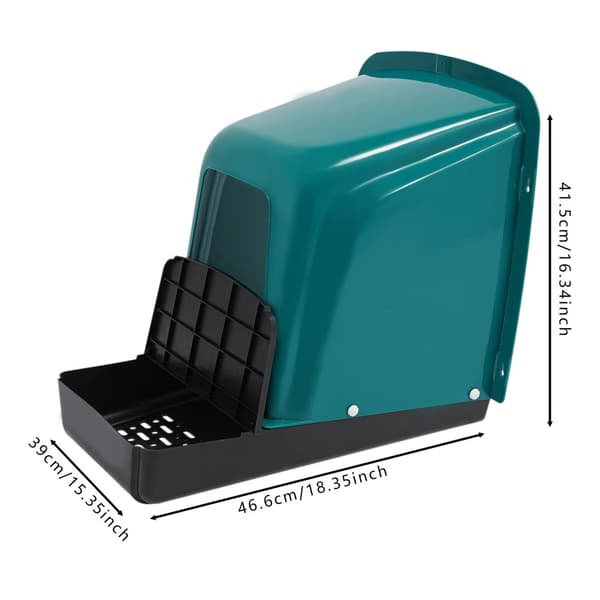 Hönsnäste, Hållbar Plast, Lätt Ägginsamling, Design,2st