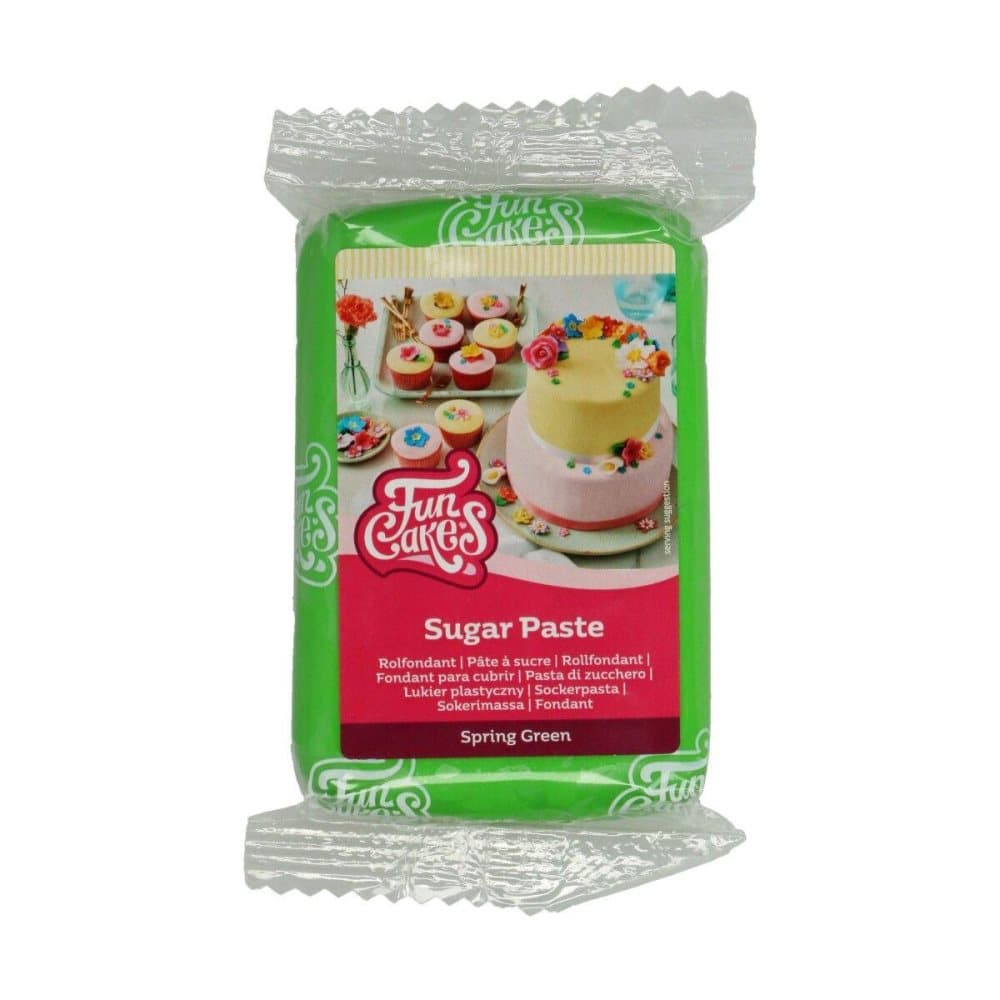 Spring Green Sockerpasta FunCakes 250g