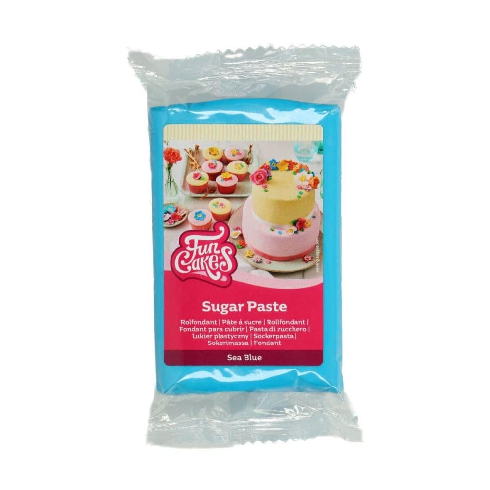 AZO-fri Sea Blue Sockerpasta FunCakes 250 g