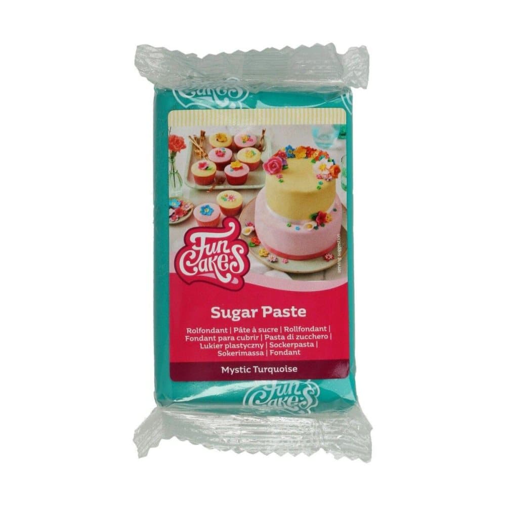 Mystic Turquoise Sockerpasta FunCakes 250g