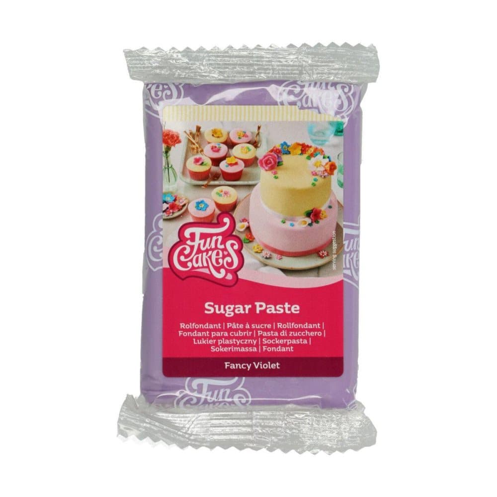 Fancy Violet Sockerpasta FunCakes 250g