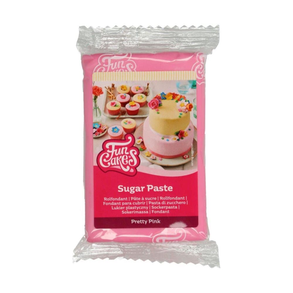 Pretty Pink Sockerpasta FunCakes 250g