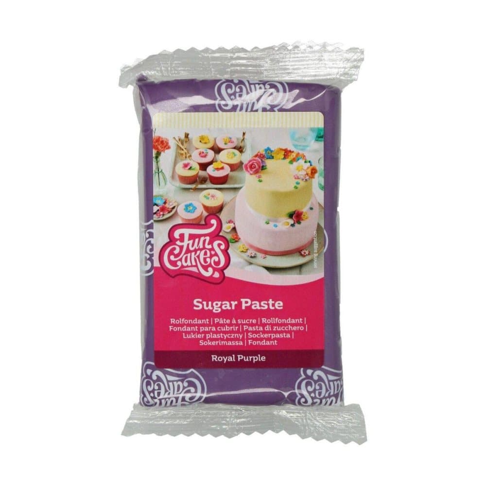 AZO-fri Royal Purple Sockerpasta FunCakes 250g