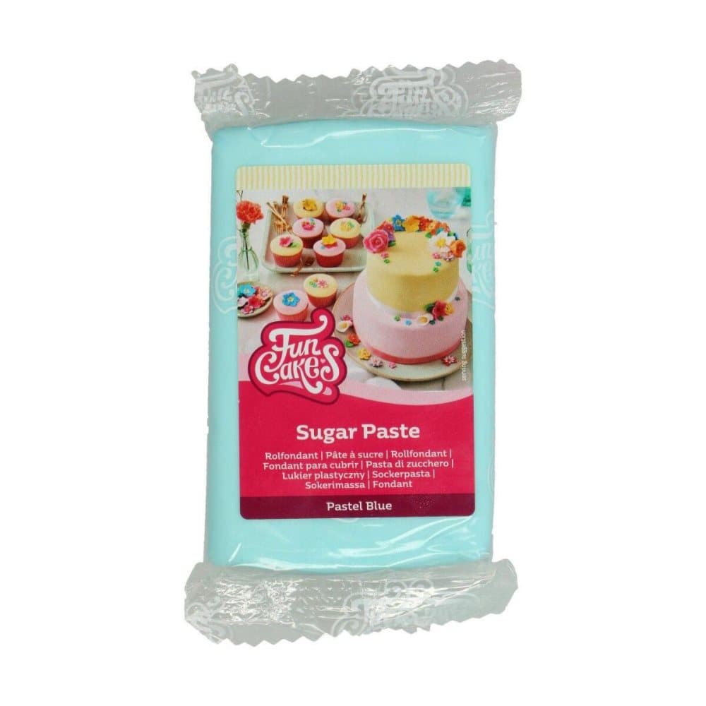 AZO-fri Pastel Blue Sockerpasta FunCakes 250g