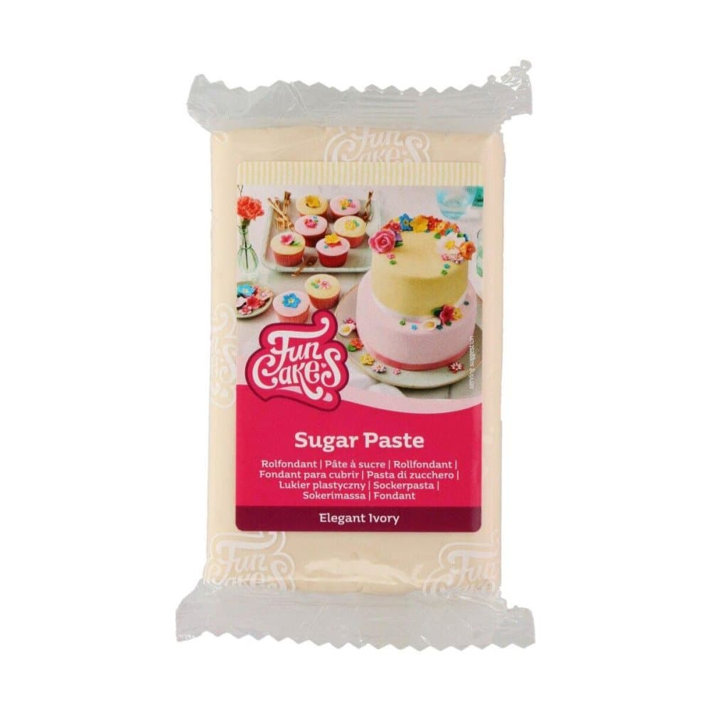 AZO-fri Elegant Ivory Sockerpasta FunCakes 250g