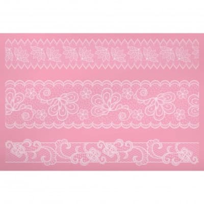 Sugar Lace Floral Silikonmatta Sweetly Does it