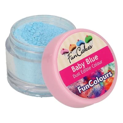 Baby Blue Ätbar Matt Pulverfärg FunCakes 4g