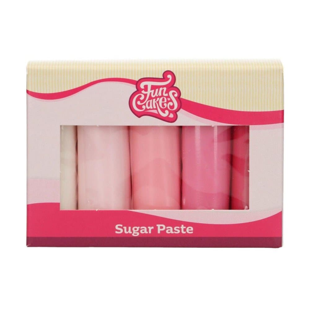 Multipack Pink Mix 5x100g FunCakes Sockerpasta