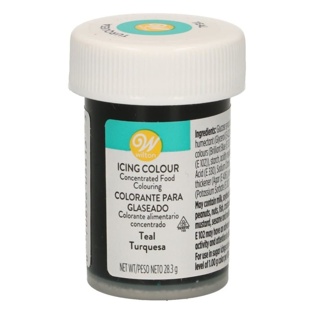 Teal Wilton Icing Color 28g Livsmedelsfärg