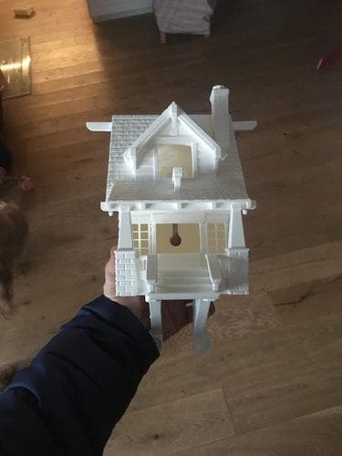 the American Craftsman Bungalow Birdhouse (building kit)
