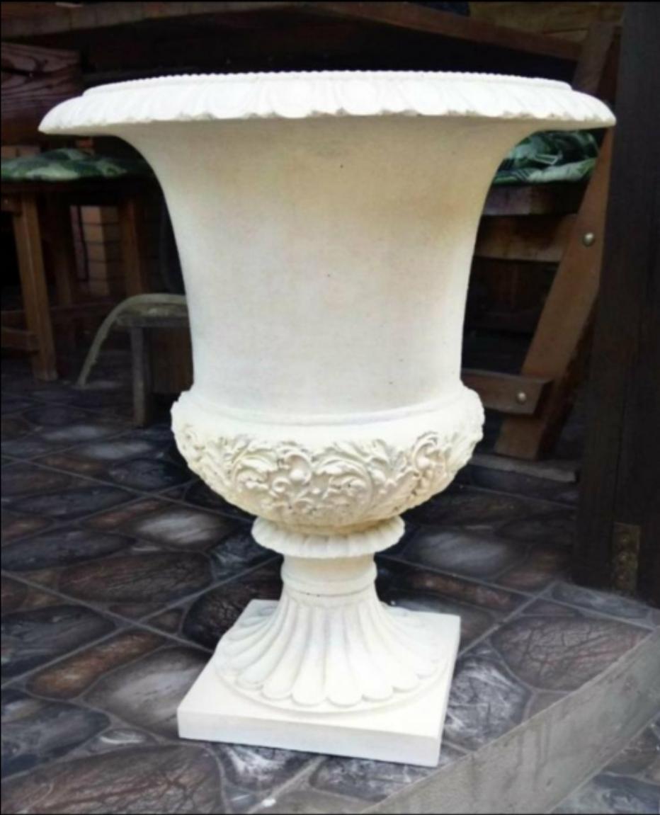 Amazing Flower pot mold for casting, decorative. 4 sizes availab