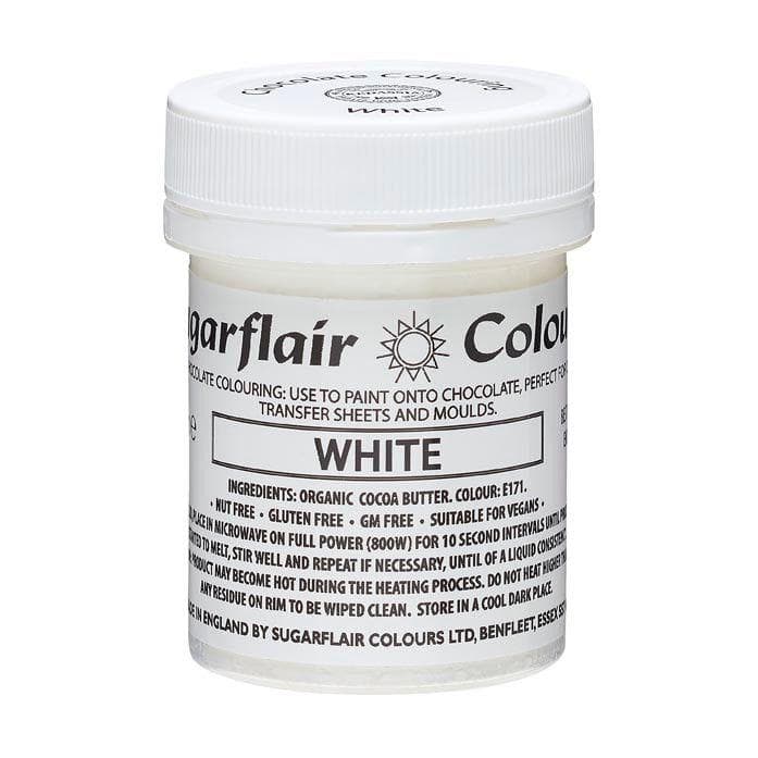 White 35g Chokladfärg Sugarflair